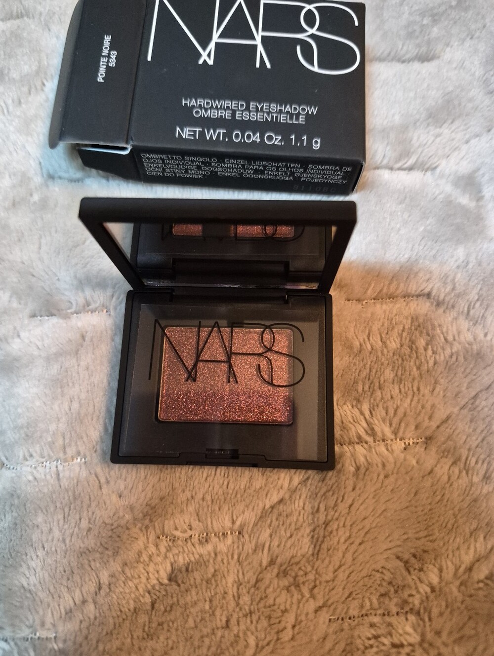 NARS Hardwired Eyeshadow: Pointe Noire (5343), .04 Oz, NIB - Picture 5 of 7